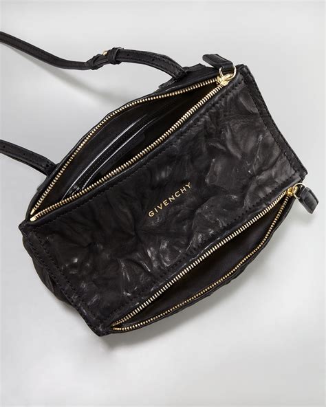 givenchy mini pocket bag black|Givenchy mini pandora bag.